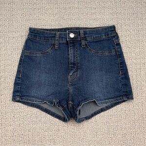 Wild Fable High-Rise Jean Shorts, dark wash